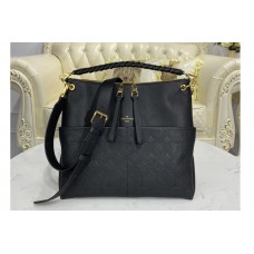 Louis Vuitton M45522 LV Maida Hobo Bag in Black Monogram Empreinte Leather