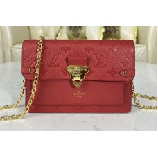 Louis Vuitton M67841 LV Vavin Chain Wallet on Red Monogram Empreinte leather