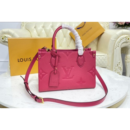 Louis Vuitton Fuschia Empreinte Onthego PM M45660– TC