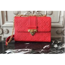 Louis Vuitton M44240 Saint Sulpice BB Monogram Empreinte Bags Red