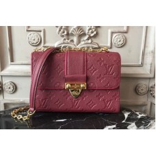 Louis Vuitton M44241 Saint Sulpice BB Monogram Empreinte Bags Raisin