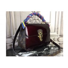 Louis Vuitton M53352 Cherrywood Patent Leather Bags Purple