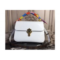 Louis Vuitton M53352 Cherrywood Patent Leather Bags White
