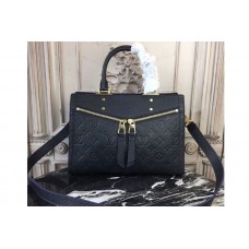 Louis Vuitton M54196 Sully PM Monogram Empreinte Leather Bags Black