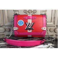 Louis Vuitton M54281 Twist MM Epi Leather Bags Red