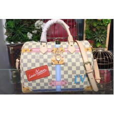 Louis Vuitton N41063 Speedy 30 Damier Azur Canvas Bags