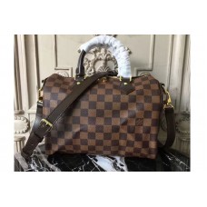 Louis Vuitton N41368 Speedy Bandouliere 25 Damier Ebene Canvas Bags