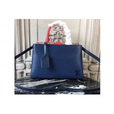 Louis Vuitton M53512 Kleber PM Epi Leather Bags Blue