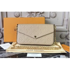 Louis Vuitton M62299 Monogram Empreinte Pochette Felicie Bags Papyrus