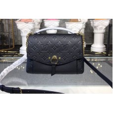 Louis Vuitton M43624 LV Blanche BB Bags Monogram Empreinte Leather Black