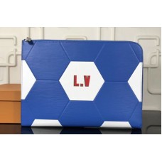 Louis Vuitton M63232 LV Pochette Jour GM Epi Leather Blue