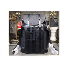 Louis Vuitton N41709 LV Christopher PM Supreme Backpack Epi Leather Black