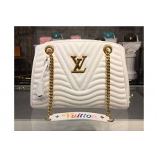 Louis Vuitton M51978 LV New Wave Chain Tote Bags White