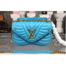 Louis Vuitton M51936 LV New Wave Chain Bags PM Blue