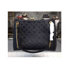 Louis Vuitton M43758 LV Monogram Empreinte Surene MM Bags Black