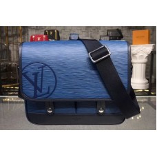 Louis Vuitton M53494 LV Epi Leather Messenger PM Bags Blue