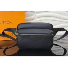 Louis Vuitton M33438 Taiga Leather Outdoor Numbag Bags Black