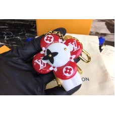 Louis Vuitton M67358 LV Golden Vendome Bag Charm and Key Holder Red