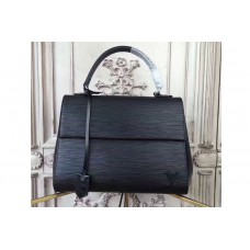 Louis Vuitton M41334 Cluny MM Epi Leather Bags Black