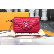 Louis Vuitton M63956 New Wave Chain Pochette Bags Red