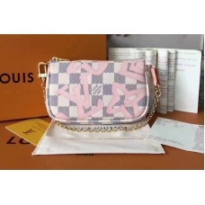 Louis Vuitton N60051 Damier Azur Canvas Mini Pochette Accessoires