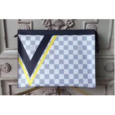Louis Vuitton N64023 Damier Azur Canvas Pochette Voyage
