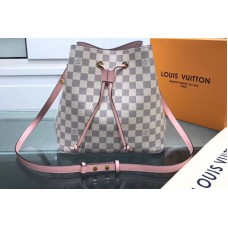 Louis Vuitton N40152 LV Neonoe Damier Azur Canvas Pink