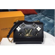 Louis Vuitton M53762 LV Twist MM Bags Epi Leather Black