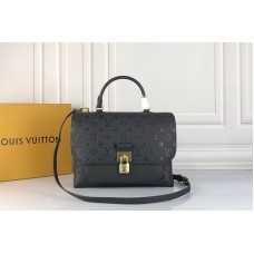 Louis Vuitton M44544 LV Marignan Bags Monogram Empreinte Leather Black