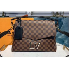 Louis Vuitton N40177 LV Beaubourg MM Bags Damier Ebene Canvas