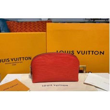 Louis Vuitton M41114 LV Cosmetic Pouch PM Bags Red Epi Leather