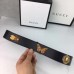 Gucci Black Leather Belt With Animal Studs
