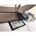 Gucci Beige/blue GG Supreme Belt With G Buckle