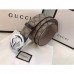 Gucci Beige/ebony GG Supreme Belt With G Buckle