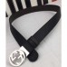 Gucci Black Reversible Gucci Signature Belt