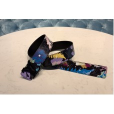 Louis Vuitton MP242V LV Shape 40mm reversible belt in Monogram Eclipse Canvas With Black Buckle