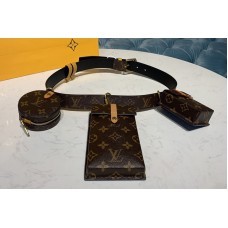 Louis Vuitton M0236Y LV Daily Multi Pocket 30mm belt in Monogram Canvas