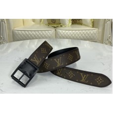 Louis Vuitton M0283V LV Reverso 40mm reversible belt In Monogram/Brown With PVD Buckle