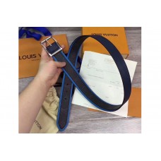 Louis Vuitton MP019U Reverso 40mm Epi Leather Belts Silver Buckle