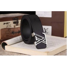 Louis Vuitton Epi Leather Belts With Black/Silver Buckle