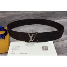 Louis Vuitton M9910U LV Pyramide 40mm Belts Calf Leather Brown