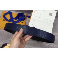 Louis Vuitton M9230 LV initiales 40mm Epi Leather Belts Blue