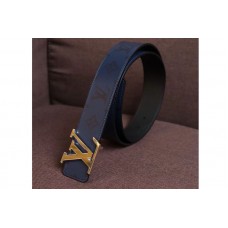 Louis Vuitton M0033Q LV Pyramide 40mm Calf Leather Belt Blue