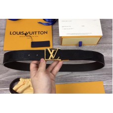 Louis Vuitton M0029Q LV City 35mm Reversible Belt Damier Infini Leather Gold Buckle