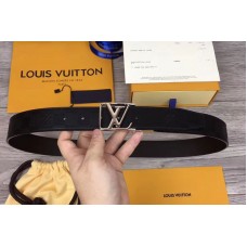 Louis Vuitton M0029Q LV City 35mm Reversible Belt Damier Infini Leather Silver Buckle