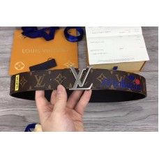 Louis Vuitton LV 40mm Belt Brown Monogram Canvas