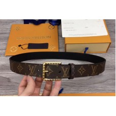 Louis Vuitton M0195U LV Daily LV 30mm Belt Monogram Canvas Gold Buckle