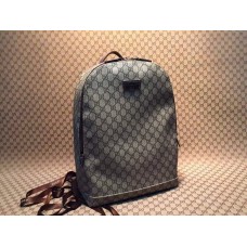 Gucci GG Supreme Canvas Backpack Grey