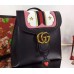 GUCCI GG Marmont leather backpack 432265 black