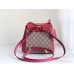 Gucci Padlock GG Supreme Backpack Bag 498194 Red 2017